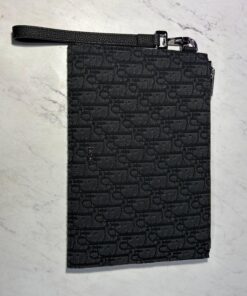 Alternative view of DIOR A5 ZIPPED POUCH