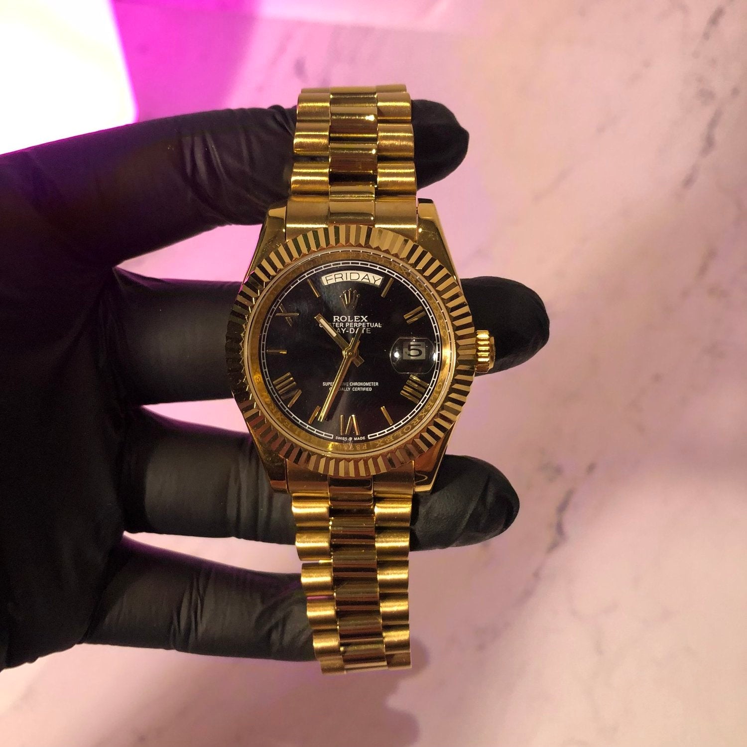 ROLEX DAY DATE WATCHES (6 VARIANTS) - Image 4