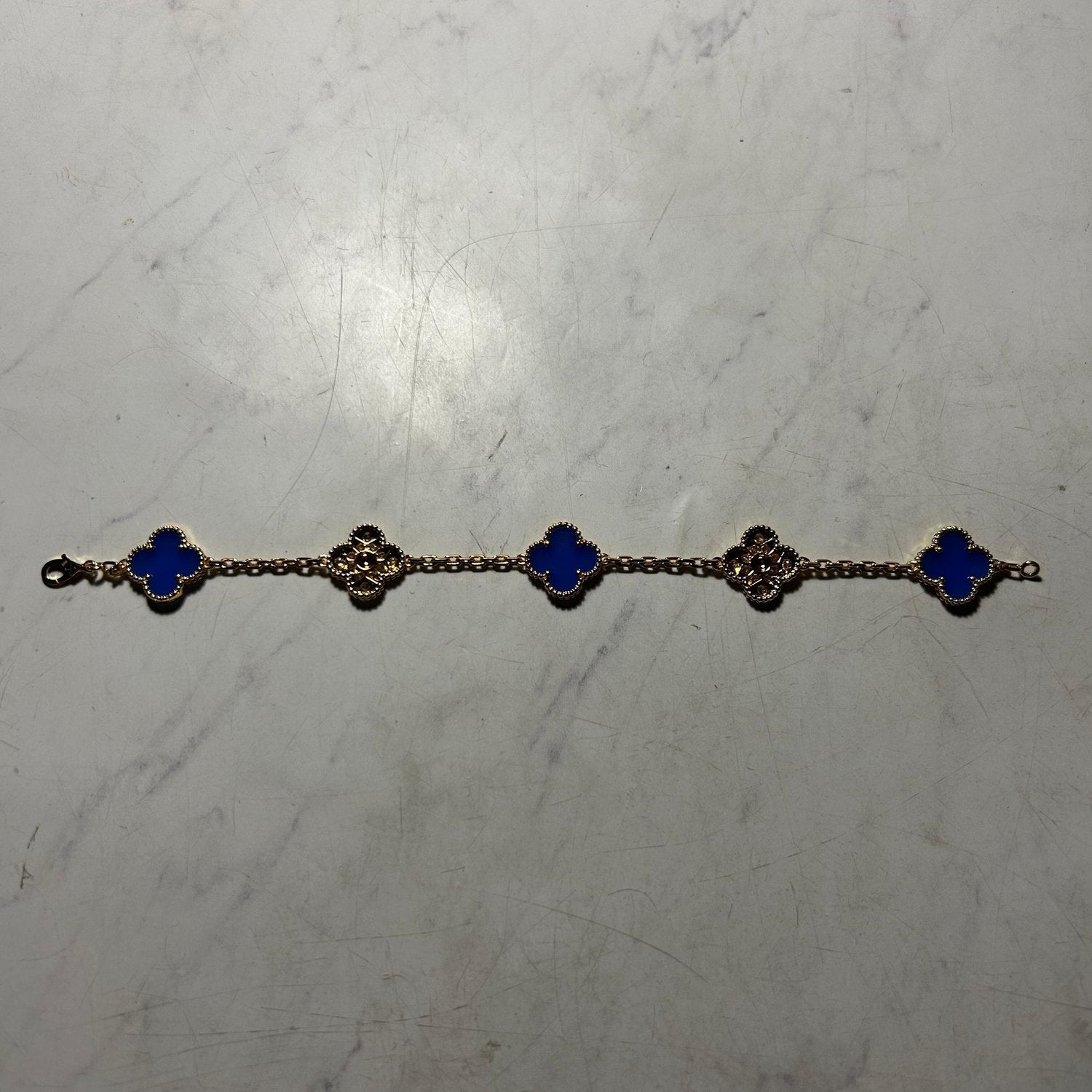 VAN CLEEF DIAMOND ALHAMBRA BRACELETS (8 COLOURS) - Image 14