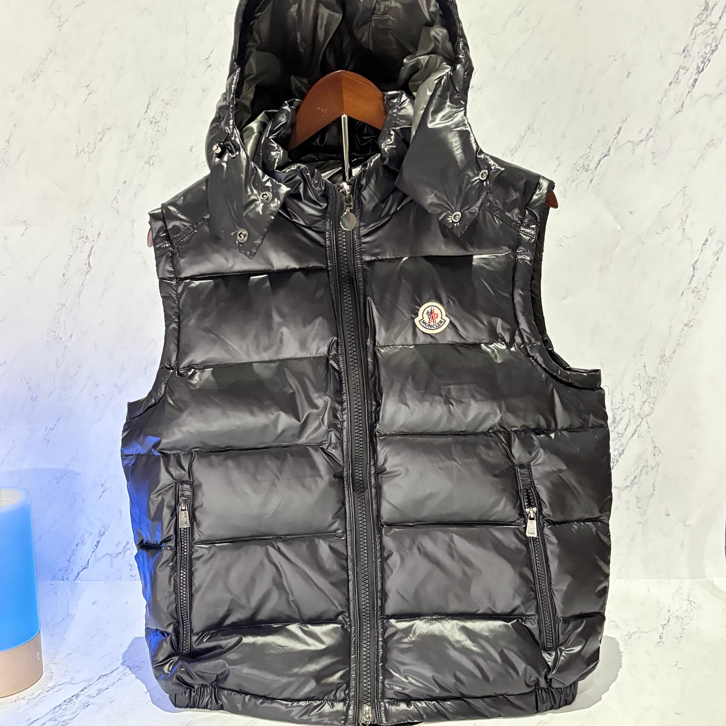 MONCLER GILET DETACHABLE HOOD (SIZE S-XL) - Image 13