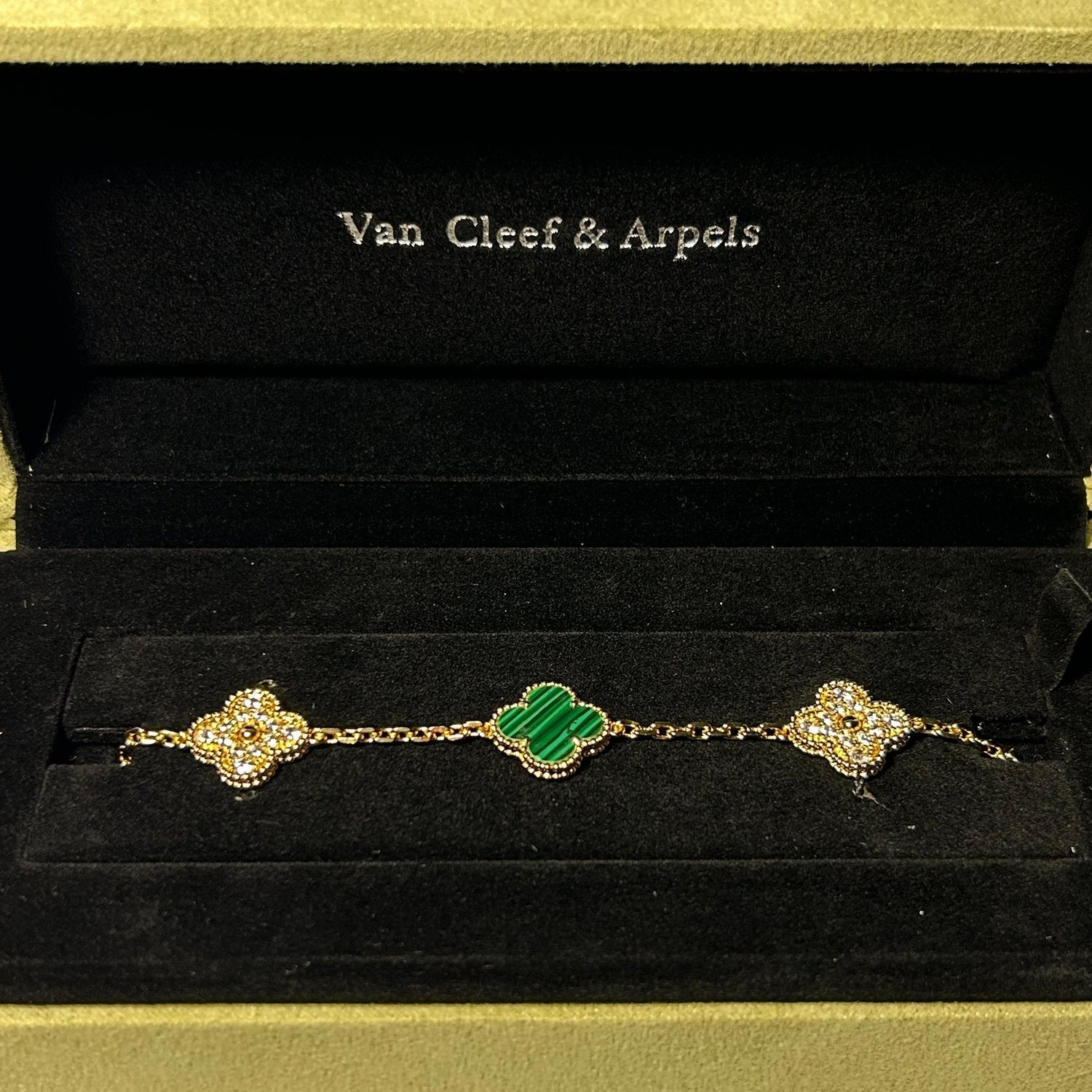 VAN CLEEF DIAMOND ALHAMBRA BRACELETS (8 COLOURS) - Image 10