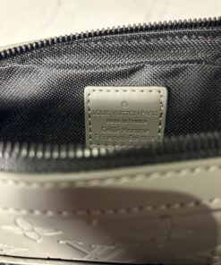 Alternative view of LV TRIO BAG SHADOW MONOGRAM GREY