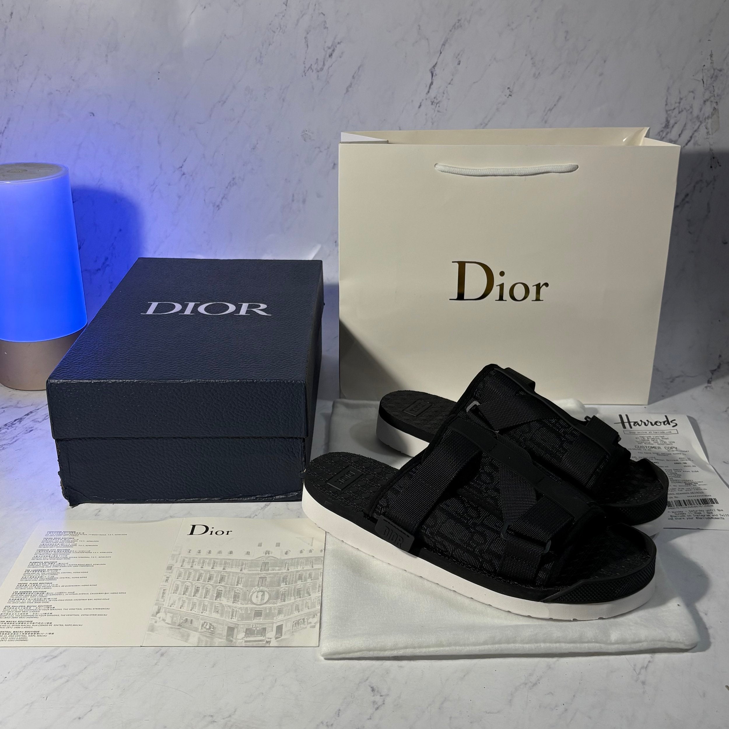 DIOR ALPHA SLIDERS (SIZE 8-11 UK) - Image 8