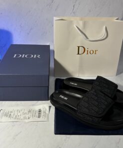 DIOR AQUA SLIDERS (SIZE 8-11 UK)