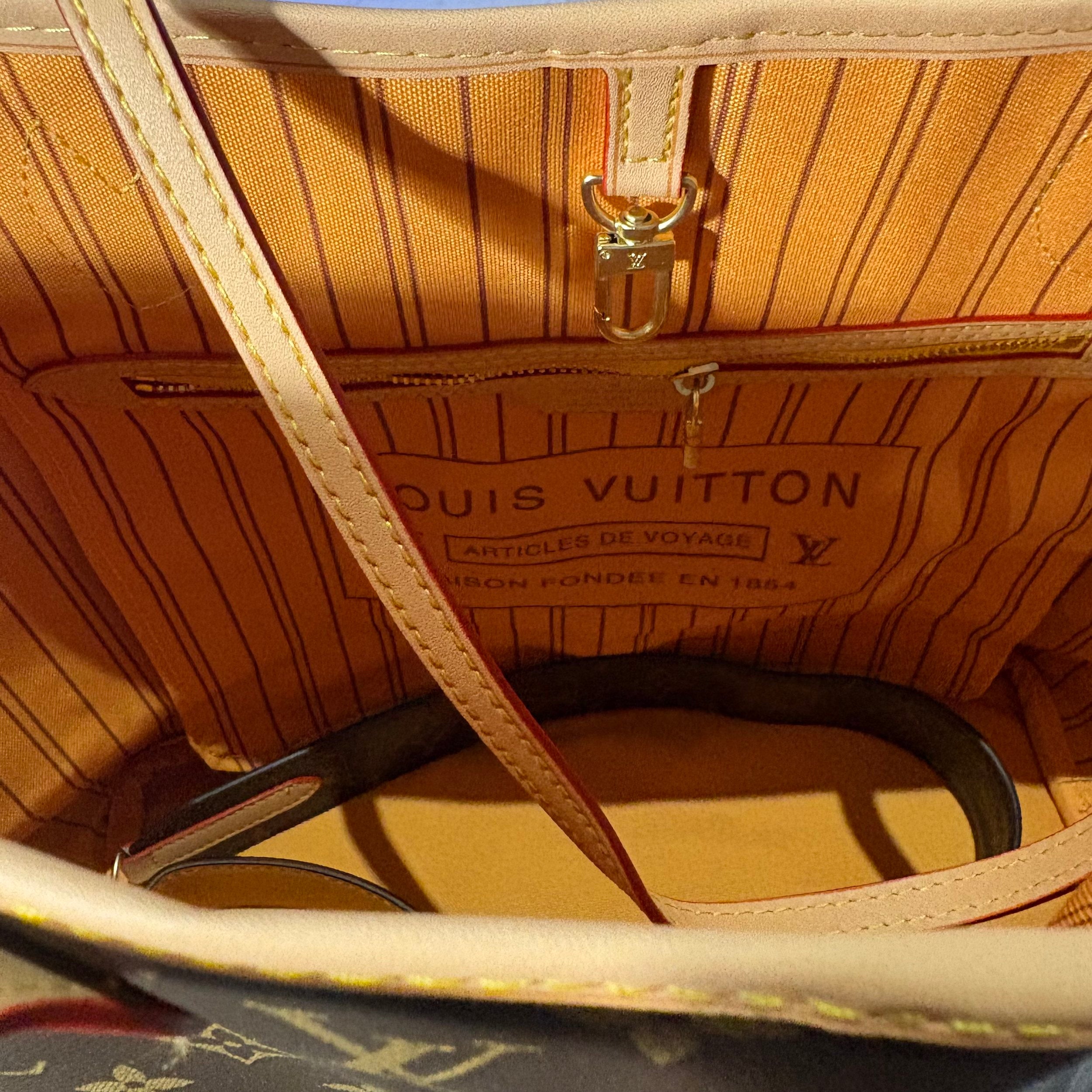LV TOTE BAG INSIDE OUT - Image 5