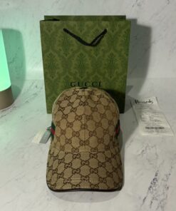Alternative view of GUCCI CAP BEIGE