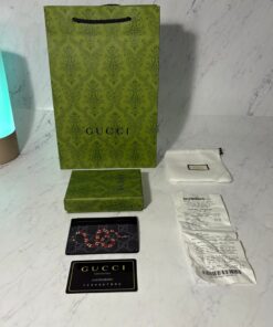 GUCCI SNAKE CARD HOLDER