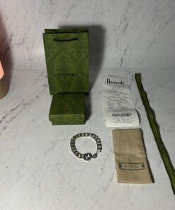 GUCCI INTERLOCKING G BRACELET