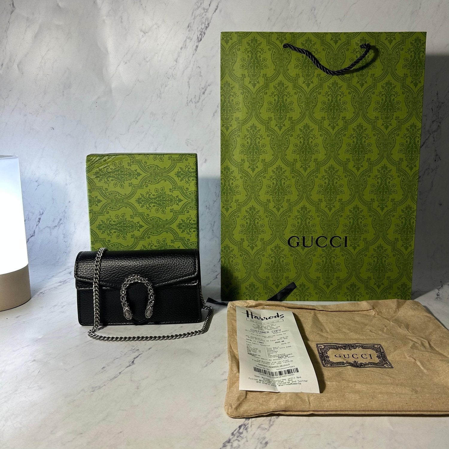 GUCCI HANDBAG DIONYSUS MINI BLACK