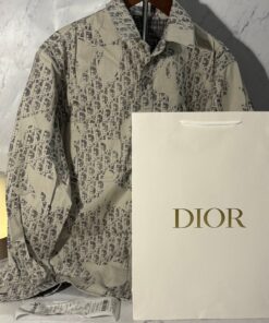 DIOR OBLIQUE DENIM JACKET (SIZE M-XL)