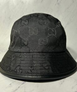 Alternative view of GUCCI BUCKET HAT GG BLACK