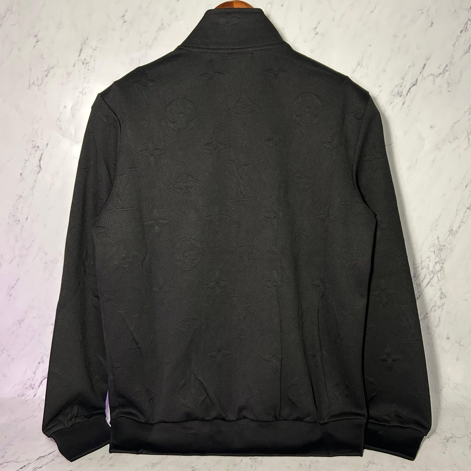 LV MONOGRAM FLEECE TRACKSUIT TOP (SIZE M-XL) - Image 2