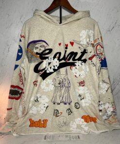 SAINT MICHAEL X DENIM TEARS HOODIE (SIZE S-XL)