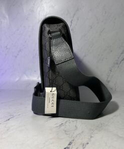 Alternative view of GUCCI MONOGRAM PATTERN MESSENGER BAG