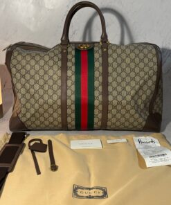 GUCCI LARGE SAVOY DUFFLE BAG
