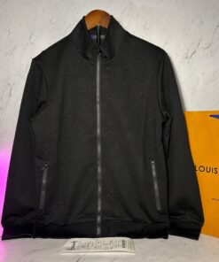 LV MONOGRAM FLEECE TRACKSUIT TOP (SIZE M-XL)