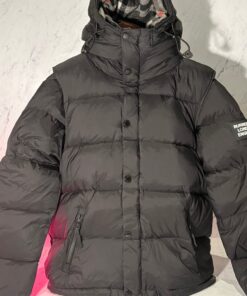 Alternative view of BURBERRY PUFFER JACKET (DETACHABLE ARMS)