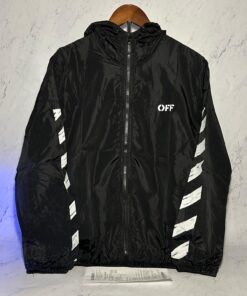 Alternative view of OFF WHITE WINDBREAKER (SIZE M-XL)