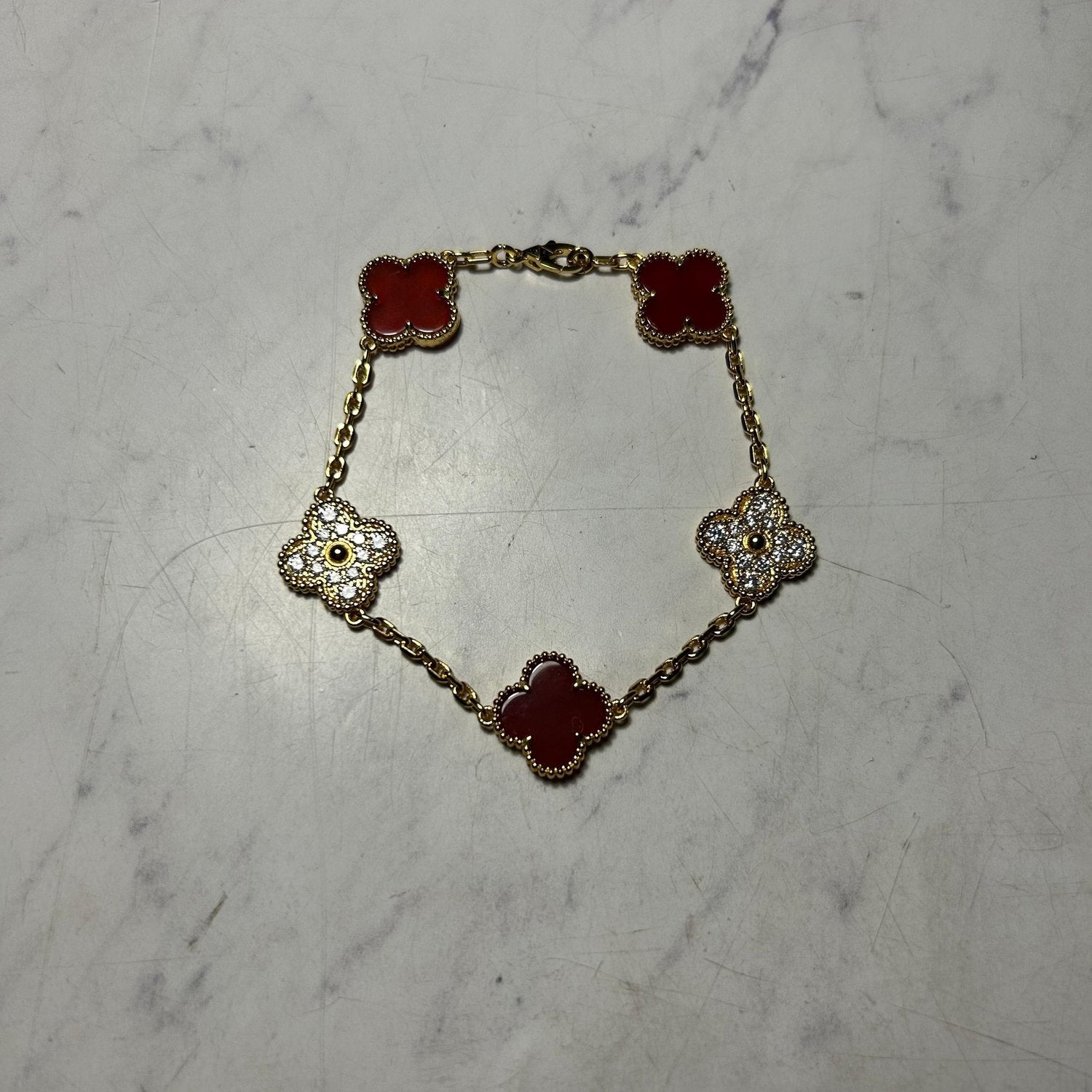 VAN CLEEF DIAMOND ALHAMBRA BRACELETS (8 COLOURS) - Image 21